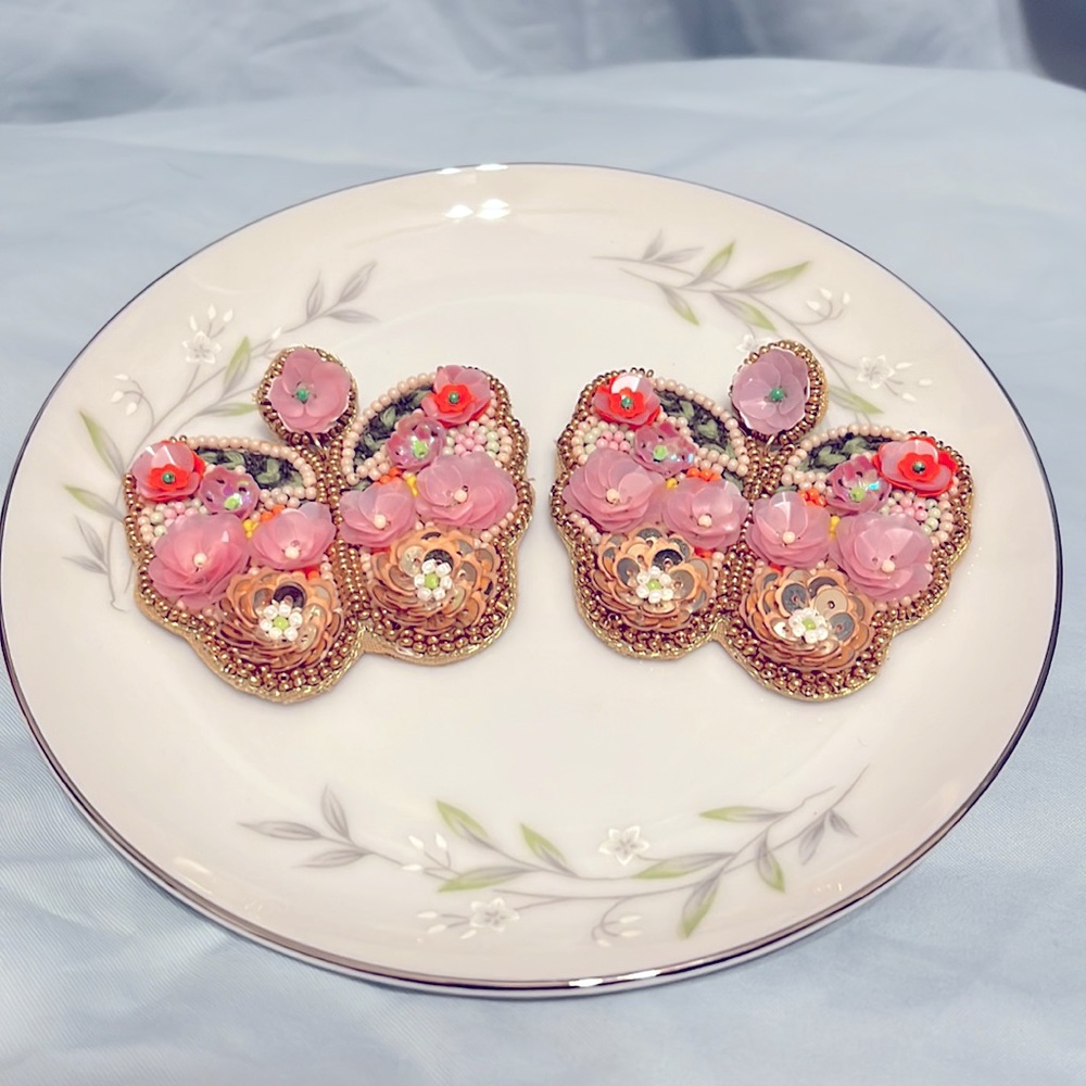 🦋Spice Market Beautiful Butterfly Statement Earrings